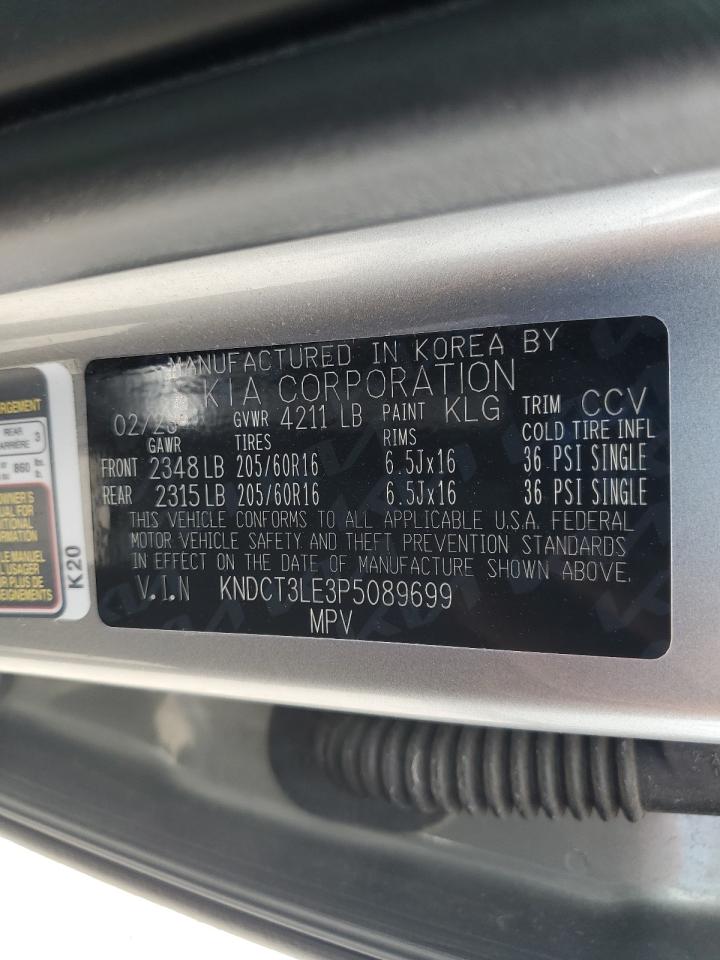 2023 Kia Niro Sx VIN: KNDCT3LE3P5089699 Lot: 64888345