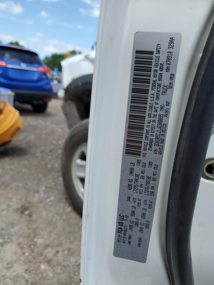 2018 Ram 2500 St VIN: 3C6UR5CJ1JG308095 Lot: 64966255