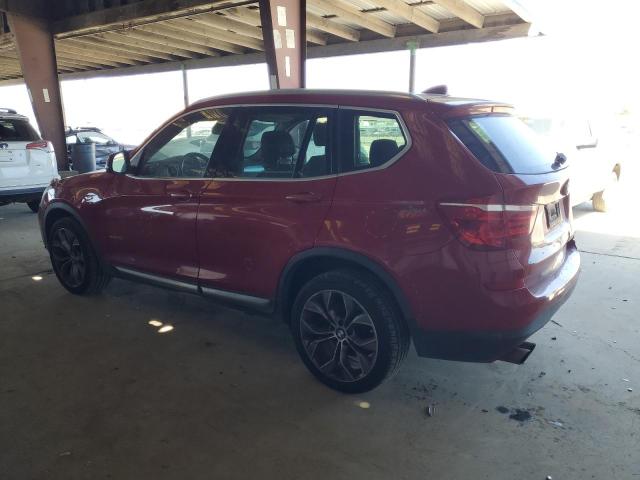  BMW X3 2015 Красный