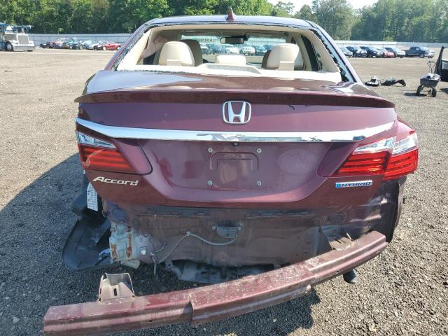  HONDA ACCORD 2017 Red