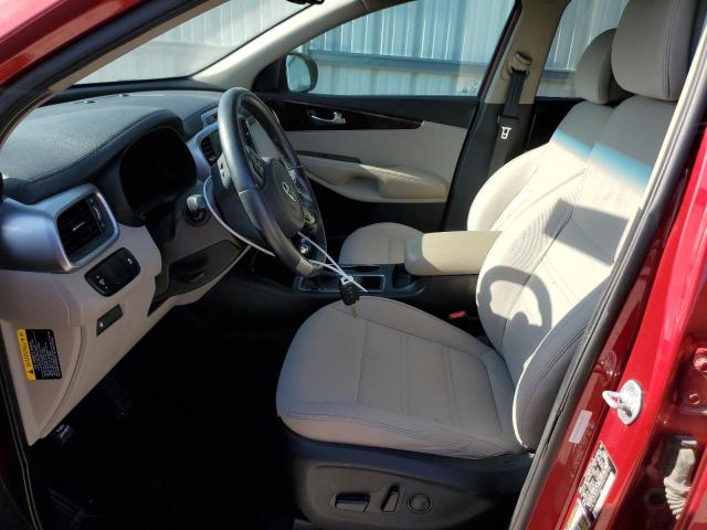  KIA SORENTO 2016 Красный