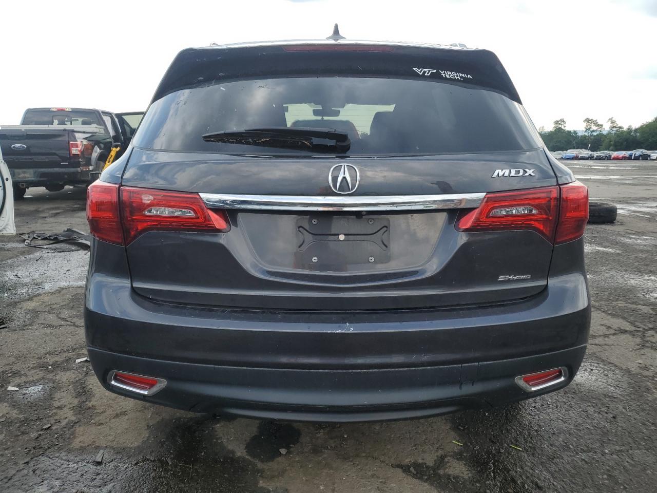 2016 Acura Mdx Technology VIN: 5FRYD4H40GB051952 Lot: 63576235