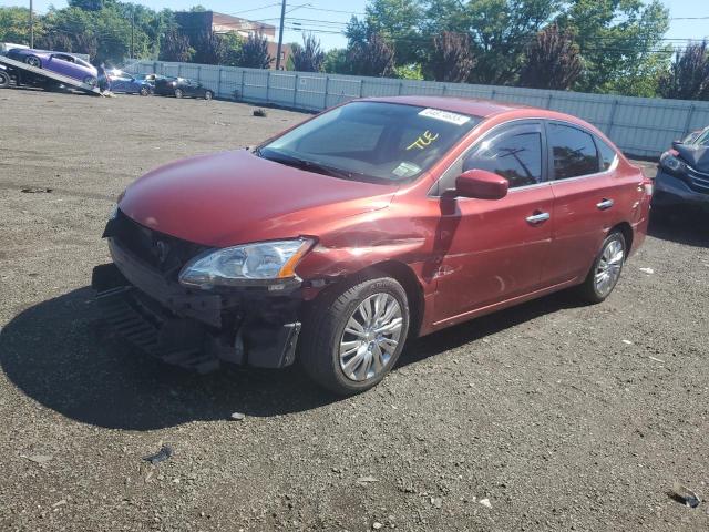  NISSAN SENTRA 2015 Czerwony