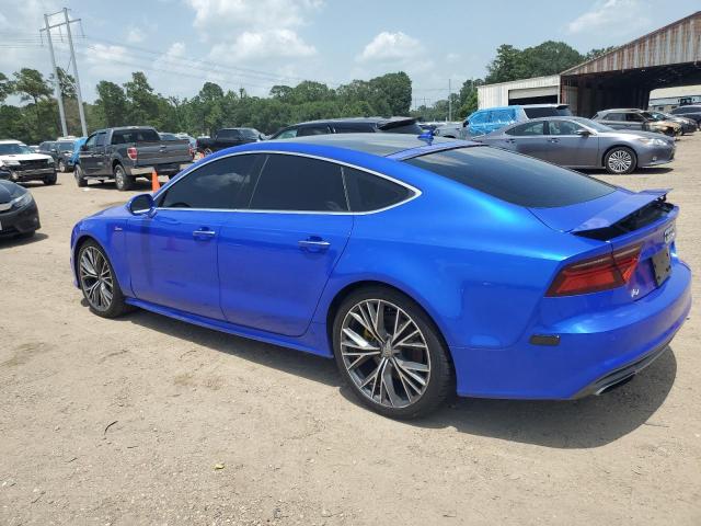 Hatchbacks AUDI A7 2017 Blue