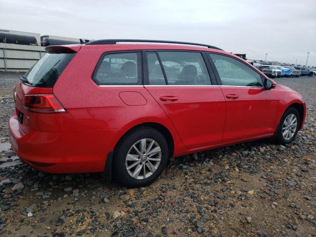  VOLKSWAGEN GOLF 2015 Red