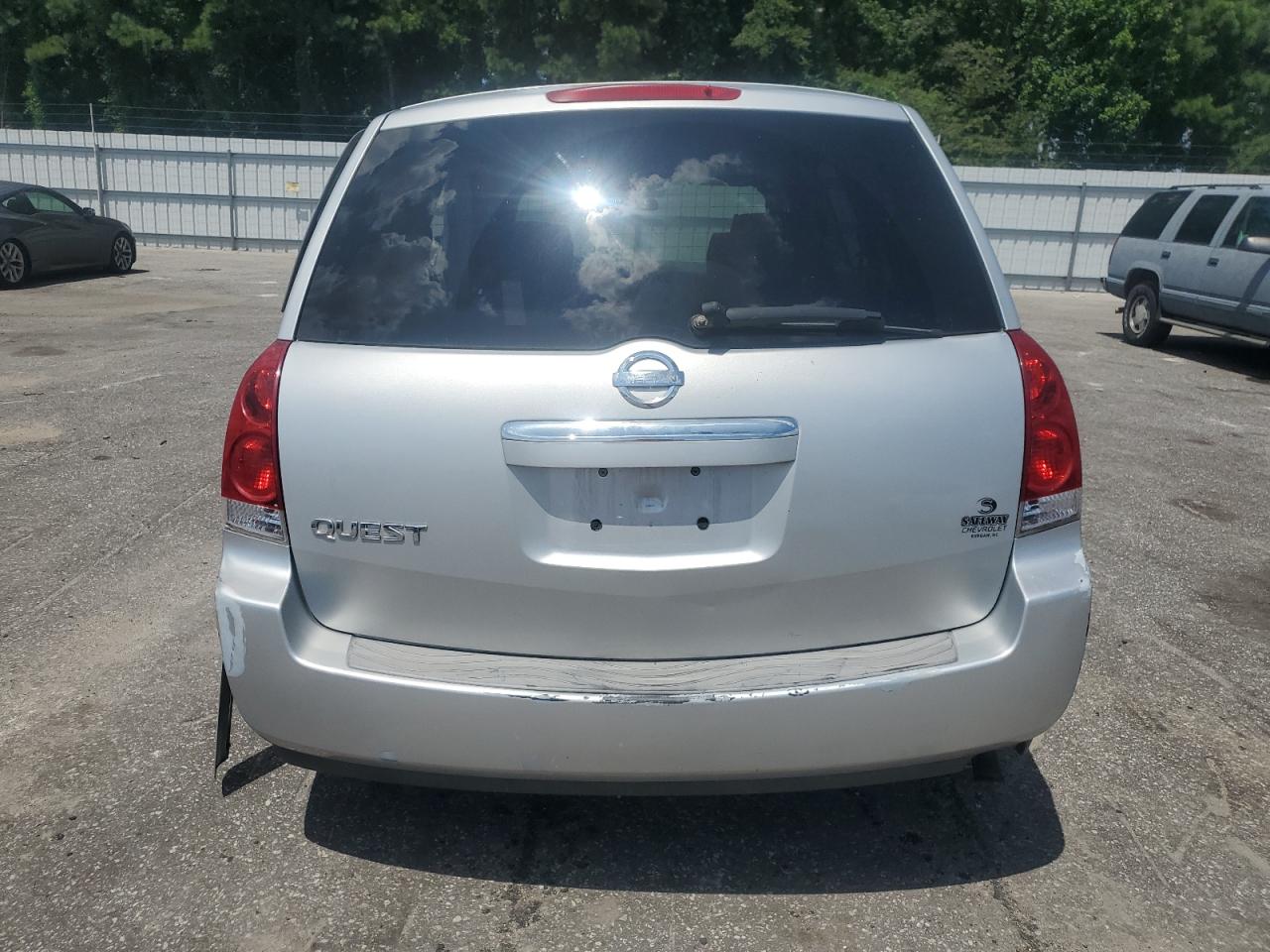 2008 Nissan Quest S VIN: 5N1BV28U58N108038 Lot: 66520295