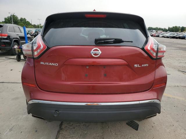  NISSAN MURANO 2015 Czerwony