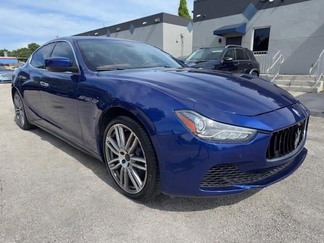 Sedans MASERATI ALL MODELS 2016 Blue