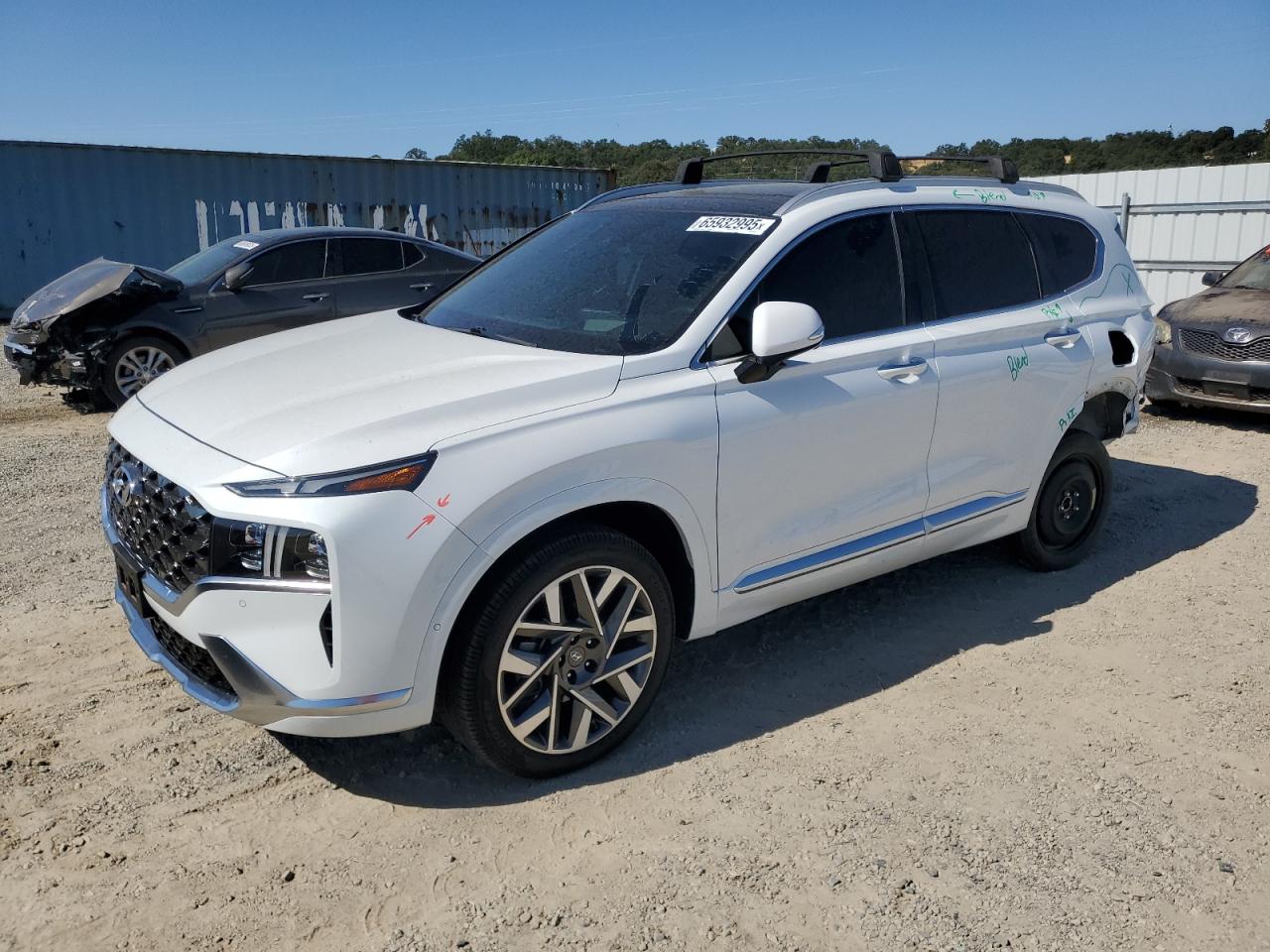 2022 Hyundai Santa Fe Calligraphy VIN: 5NMS54AL9NH467337 Lot: 65932995