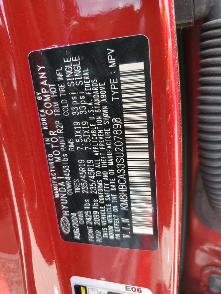 2025 Hyundai Kona N Line S VIN: KM8HBCA33SU207898 Lot: 64454265