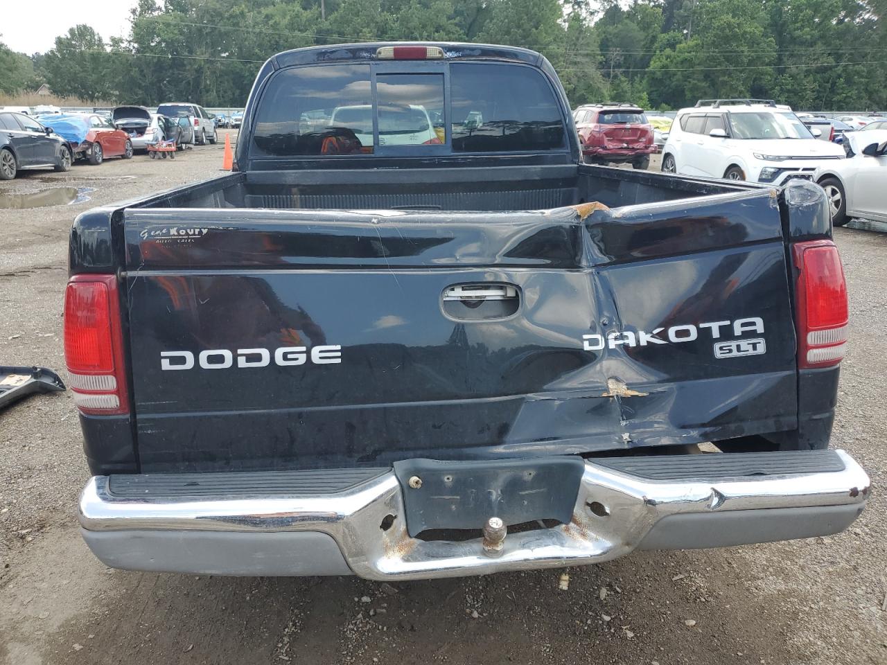 2003 Dodge Dakota Quad Slt VIN: 1D7HL48N43S195116 Lot: 64093705