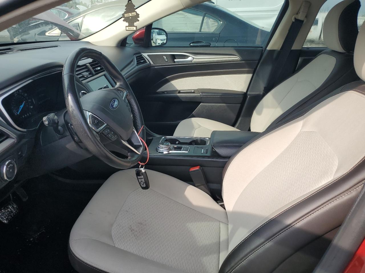 2019 Ford Fusion Se VIN: 3FA6P0HD5KR133391 Lot: 65092575