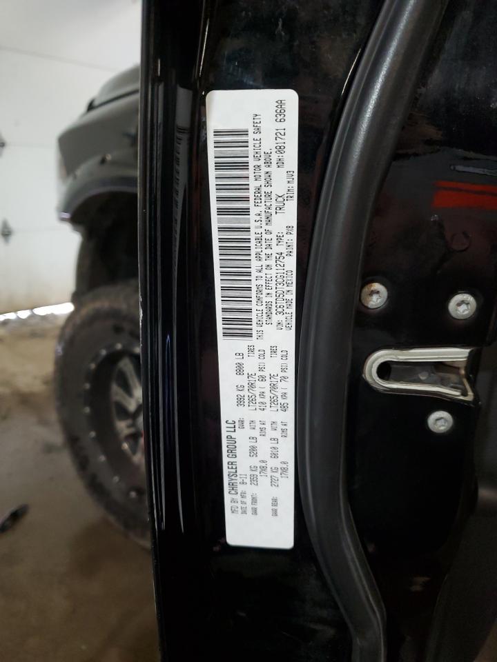 2012 Dodge Ram 2500 Slt VIN: 3C6TD5DT3CG112754 Lot: 63392755