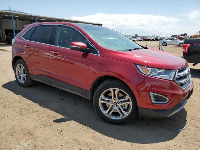  FORD EDGE 2017 Red