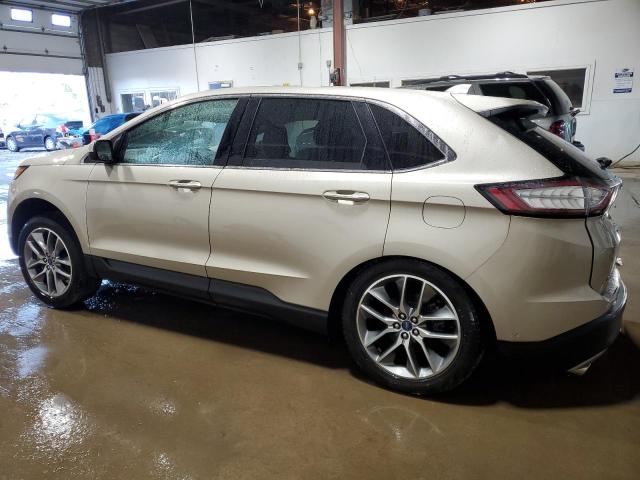  FORD EDGE 2017 Gold
