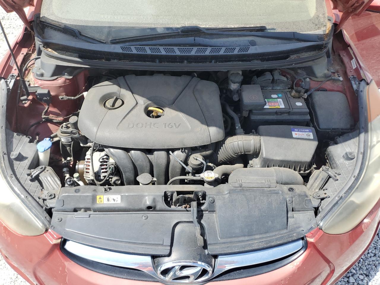 2013 Hyundai Elantra Gls VIN: KMHDH4AE0DU528580 Lot: 64867265