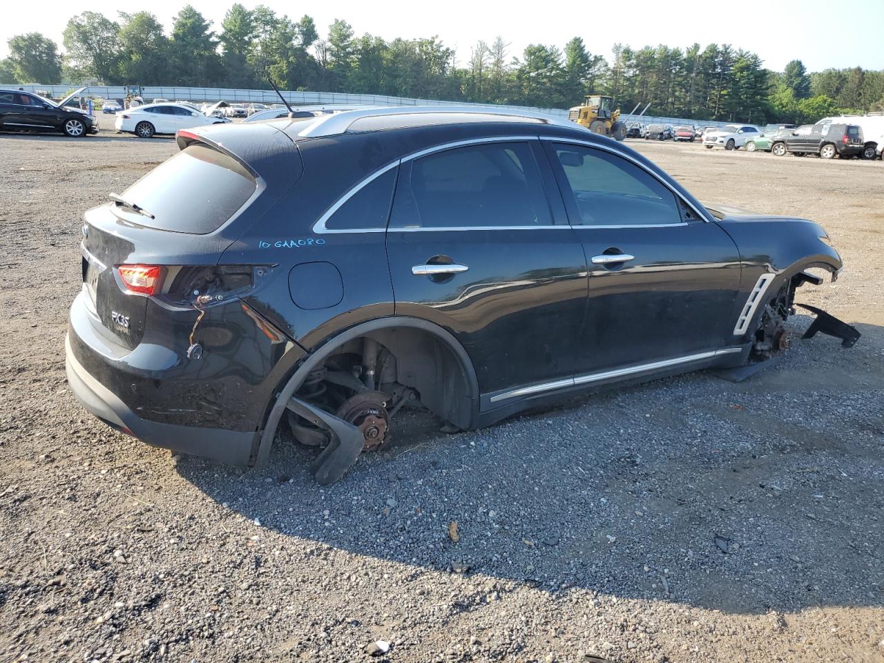 2010 Infiniti Fx35 VIN: JN8AS1MWXAM855466 Lot: 66069475