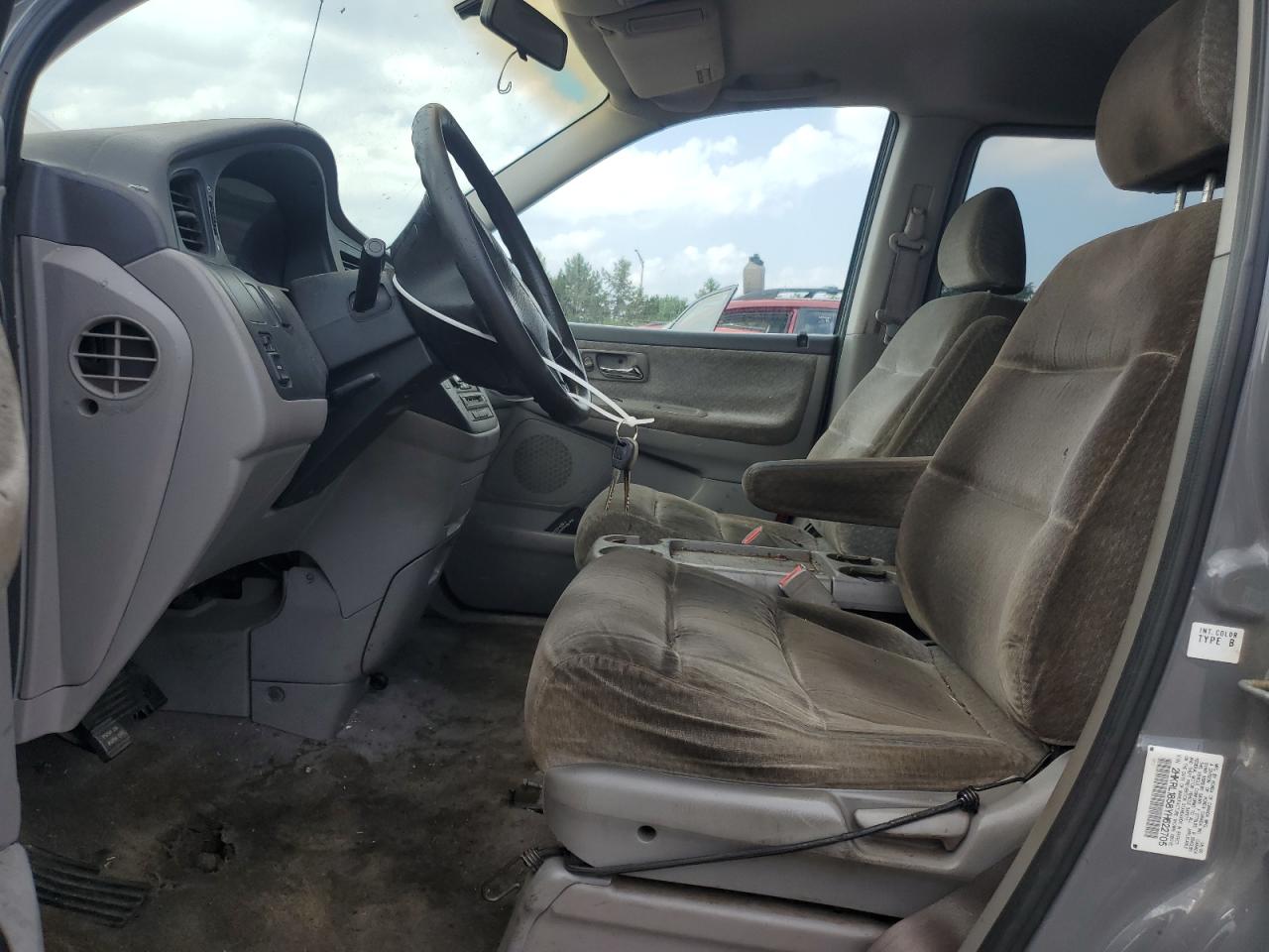2000 Honda Odyssey Lx VIN: 2HKRL1858YH622705 Lot: 63376115