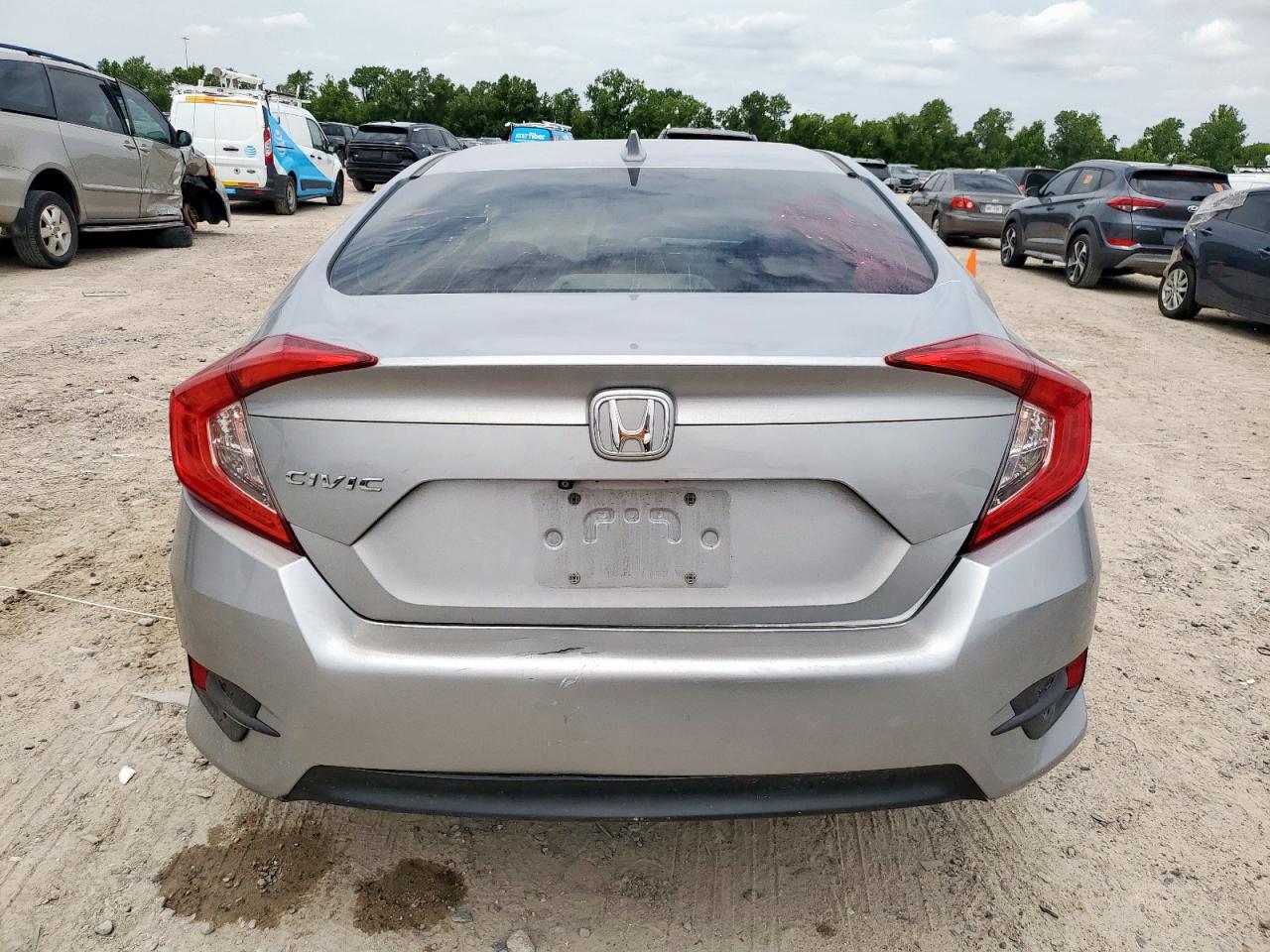 2018 Honda Civic Ex VIN: JHMFC1F32JX021741 Lot: 64961235