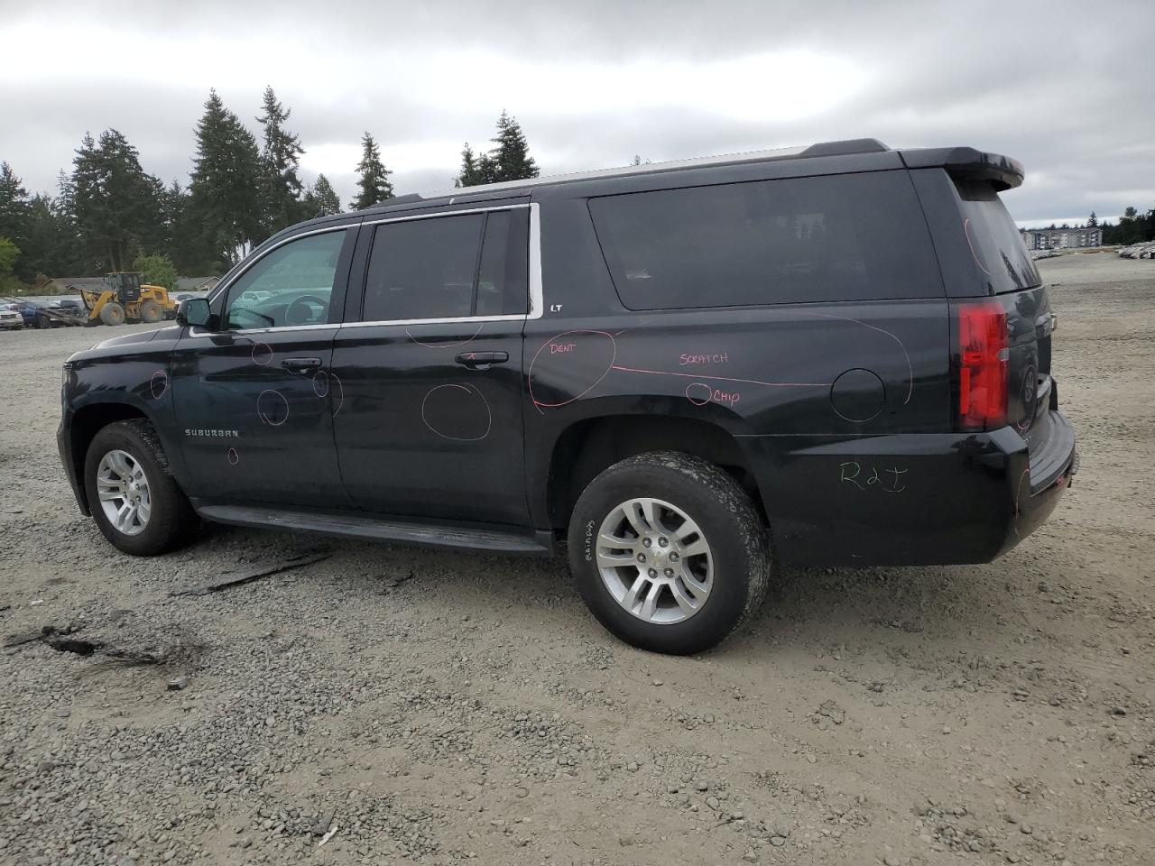 1gnskhkc4kr346356 1GNSKHKC4KR346356 2019 Chevrolet Suburban K1500 Lt