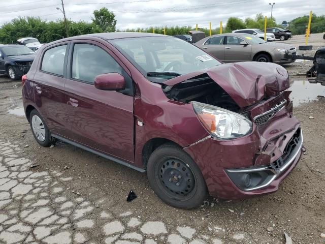  MITSUBISHI MIRAGE 2020 Burgundy