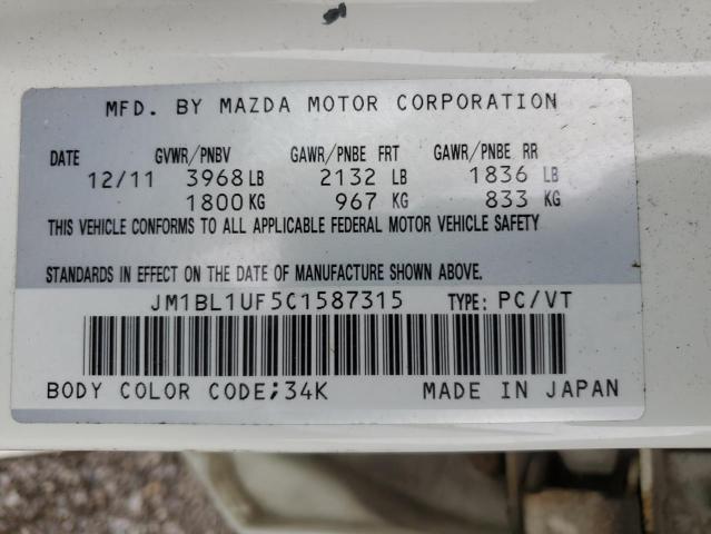 2012 MAZDA 3 I  