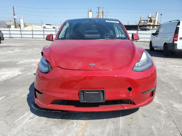  TESLA MODEL Y 2021 Czerwony