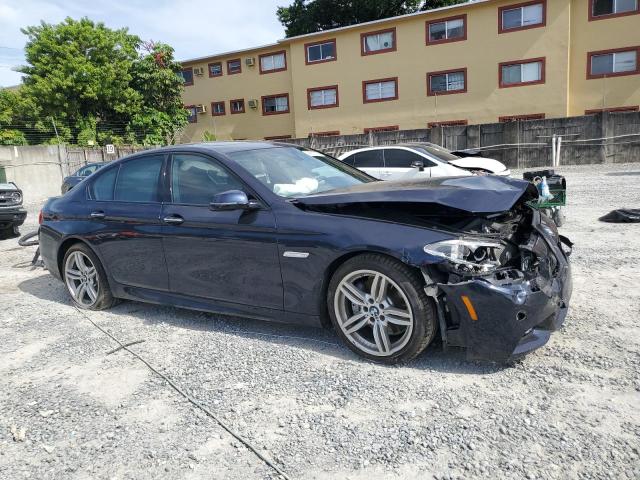  BMW 5 SERIES 2014 Blue