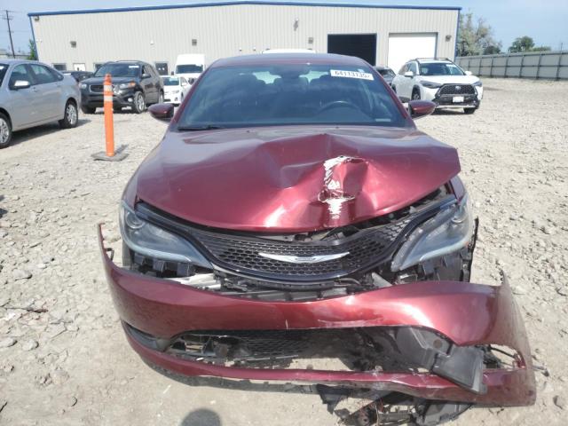 Sedans CHRYSLER 200 2015 Burgundy