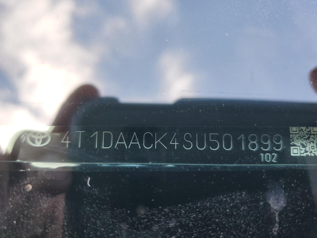 2025 Toyota Camry Xse VIN: 4T1DAACK4SU501899 Lot: 65322925