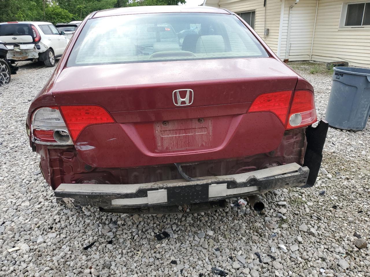 2008 Honda Civic Ex VIN: 1HGFA168X8L048448 Lot: 65529565
