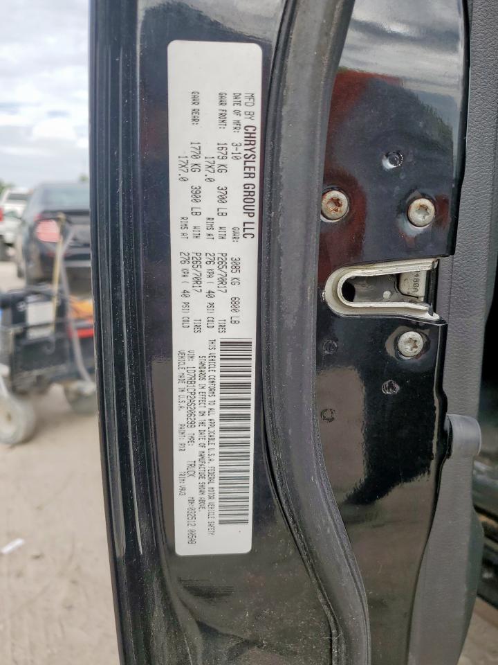 2010 Dodge Ram 1500 VIN: 1D7RB1CP2AS206299 Lot: 63645405