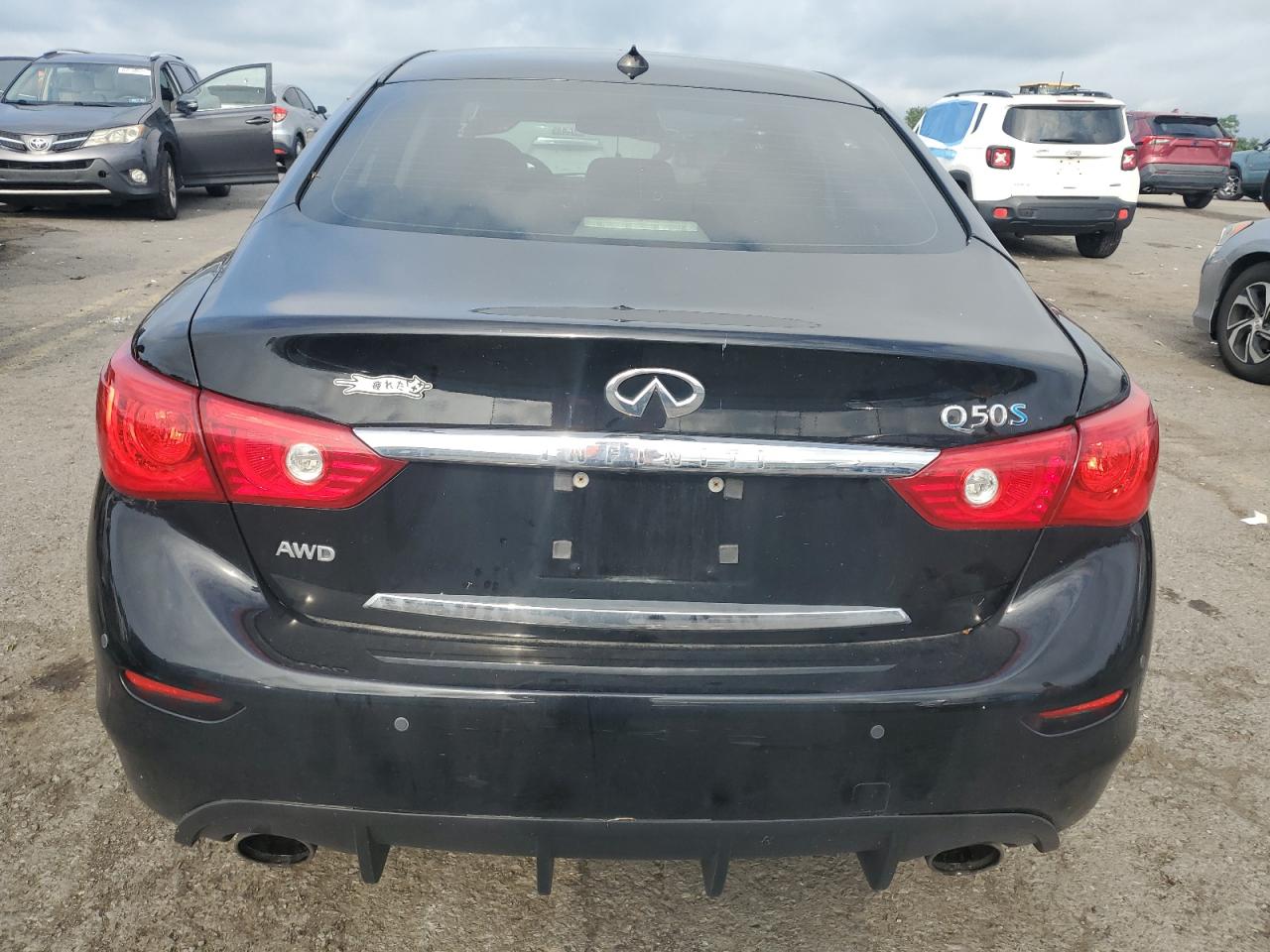2014 Infiniti Q50 Hybrid Premium VIN: JN1AV7AR8EM702503 Lot: 63297055