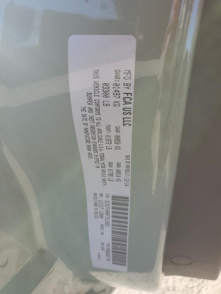 2015 Fiat 500 Pop VIN: 3C3CFFAR9FT613522 Lot: 65707235