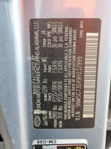 2009 HYUNDAI SANTA FE GLS  
