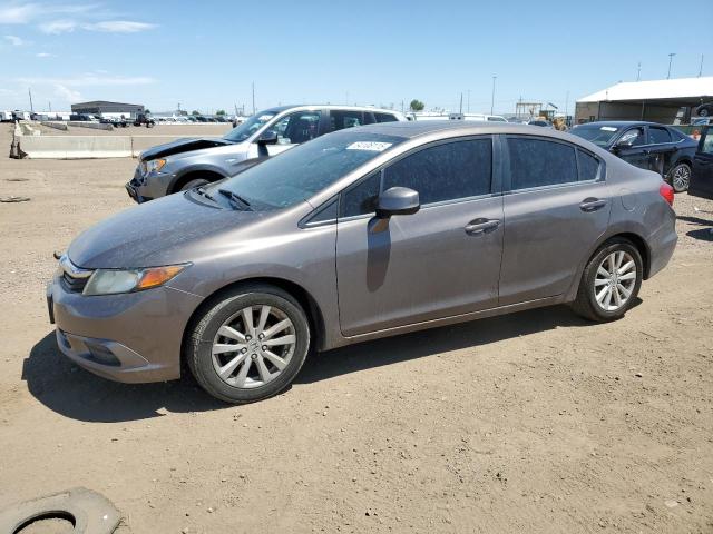  HONDA CIVIC 2012 Brown