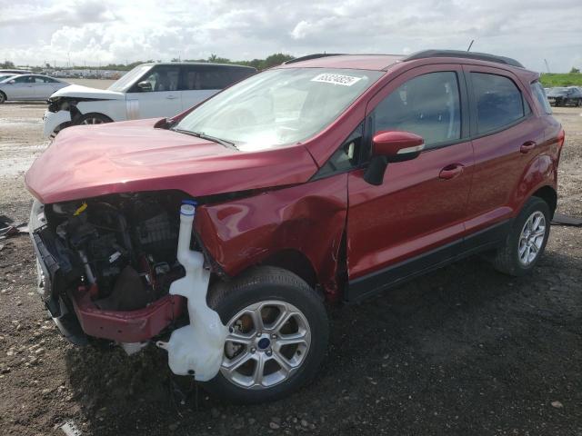  FORD ECOSPORT 2018 Czerwony