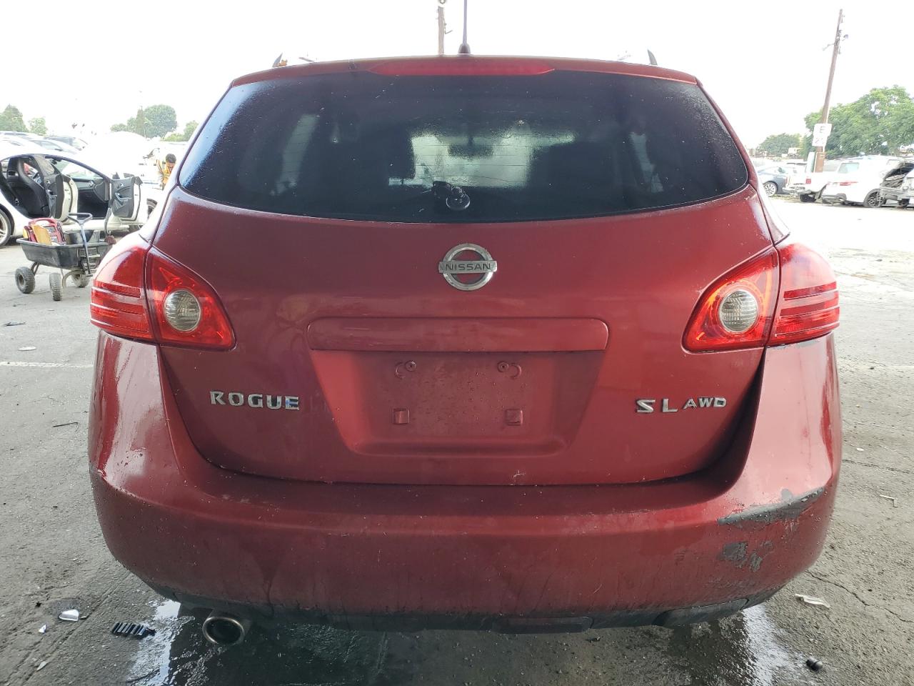2008 Nissan Rogue S VIN: JN8AS58V89W160587 Lot: 63075555