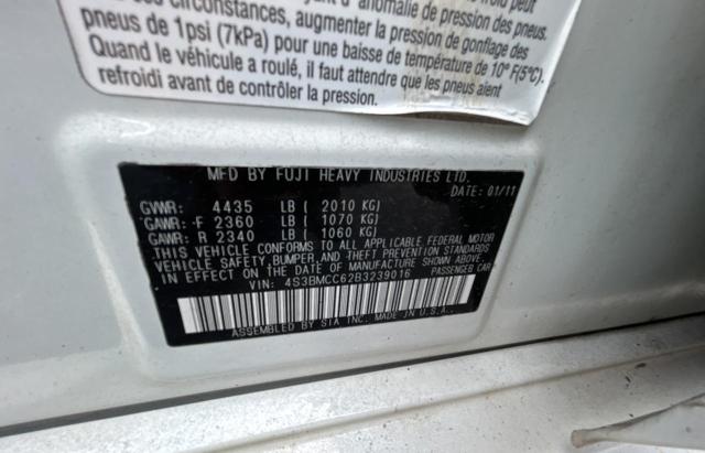 2011 SUBARU LEGACY 2.5I PREMIUM  