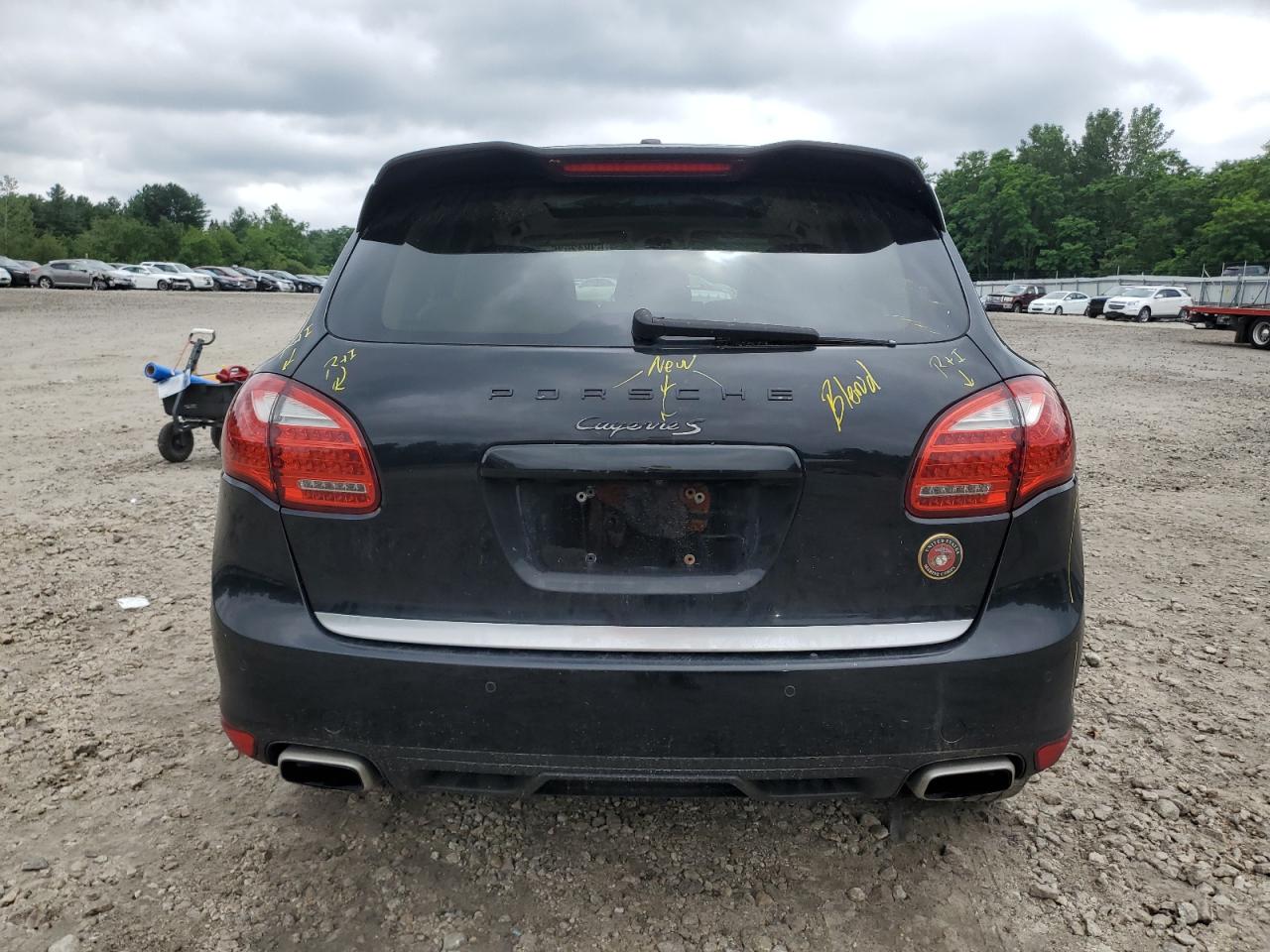 2011 Porsche Cayenne S VIN: WP1AB2A23BLA49493 Lot: 63842035