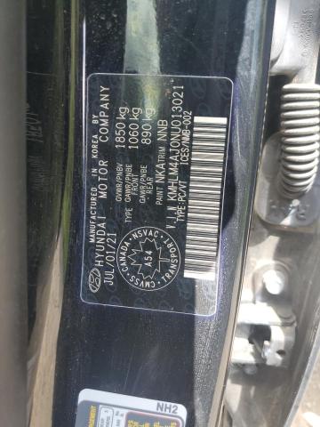 2022 HYUNDAI ELANTRA BLUE  