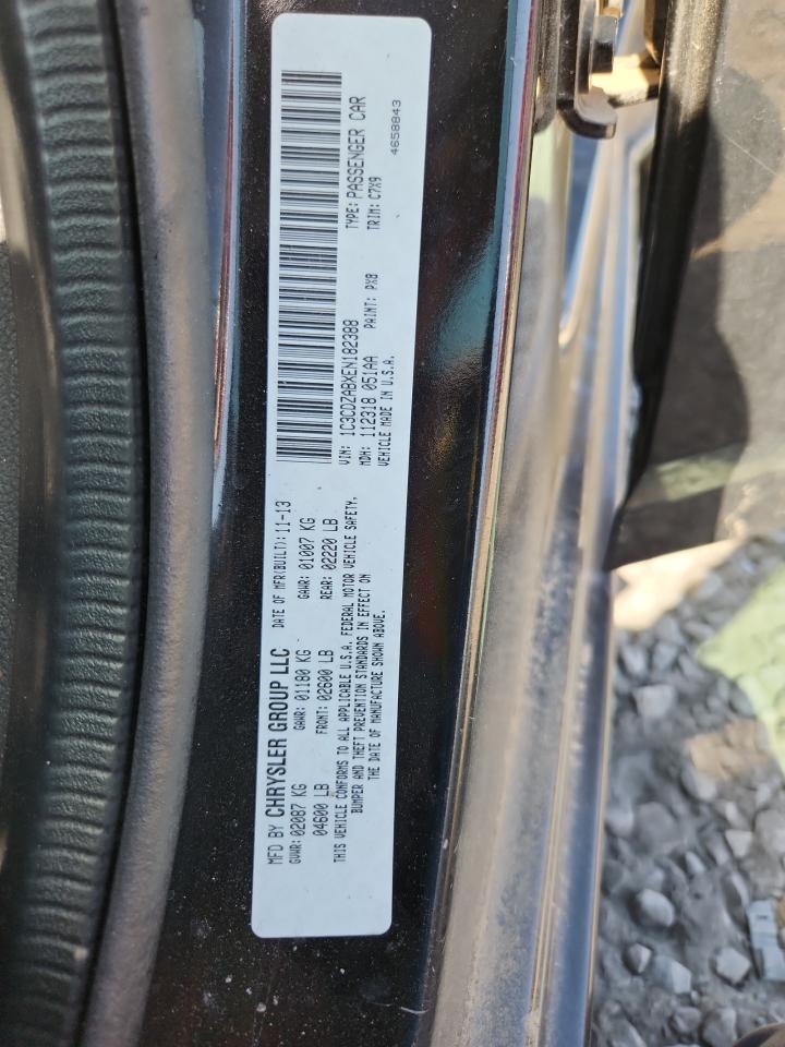 2014 Dodge Avenger Se VIN: 1C3CDZABXEN182388 Lot: 66689025