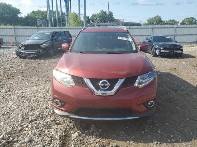  NISSAN ROGUE 2016 Czerwony