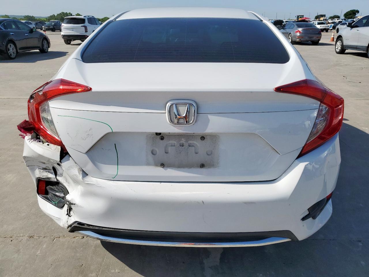 2019 Honda Civic Lx VIN: 19XFC2F61KE044480 Lot: 65413435