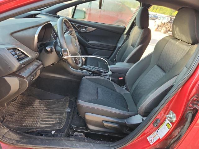  SUBARU IMPREZA 2017 Красный