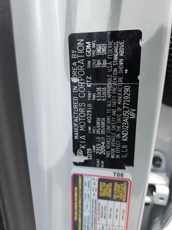 2020 Kia Soul Lx VIN: KNDJ23AU5L7719290 Lot: 63104965