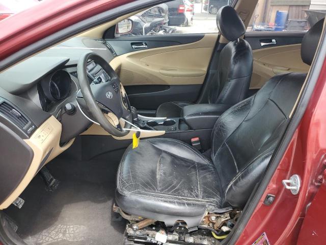 Седаны HYUNDAI SONATA 2013 Бордовый