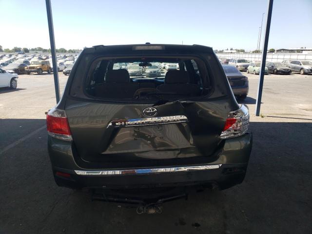  TOYOTA HIGHLANDER 2012 Zielony
