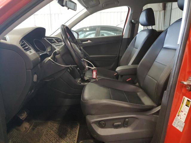  VOLKSWAGEN TIGUAN 2018 Orange