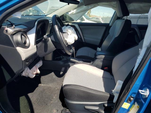  TOYOTA RAV4 2018 Синий